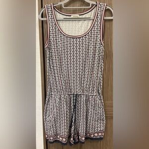 Max Studio Womens Shorts Tank Jumper W/draw String Waist Size Small